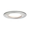 Paulmann Nova Spot encastrable pour salle de bains LED LED 6 W IP44 fer (brossé)