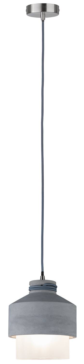 Paulmann Neordic Helin 79616 Luminaire à suspendre LED E27 20 W gris béton, satin