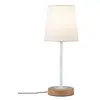 Paulmann Neordc Stellan 79636 Lampe de table LED E27 20 W blanc, bois
