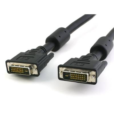 Câble de raccordement TECHly DVI  3.00 m noir ICOC-DVI-8130F  
