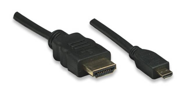 Câble de raccordement TECHly HDMI 3.00 m noir ICOC-HDMI-4-AD3 Câble HDMI-11