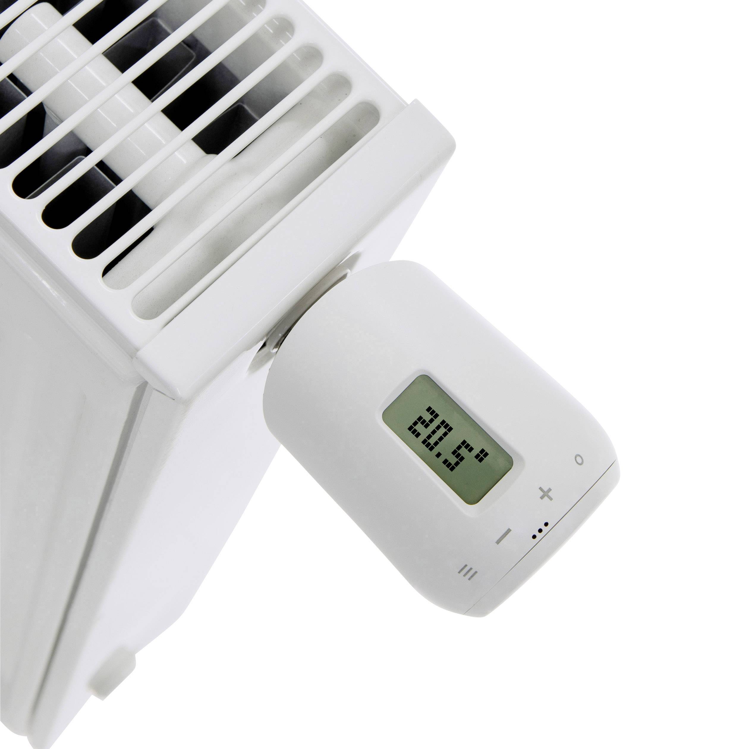Thermostat de radiateur Eurotronic Genius LCD 100 700069 électronique 8 à 28 °C 1 pc(s) Conrad.fr
