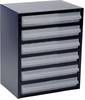 raaco 250/6-3 Réservoir pour petites pièces (L x l x H) 255 x 357 x 435 mm Nombre de compartiments: 6 Contenu 1 pc(s)