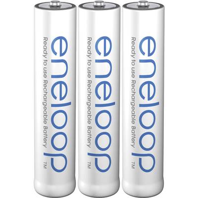Panasonic eneloop HR03 Pile rechargeable LR3 (AAA) NiMH 750 mAh 1.2 V 3 pc(s)