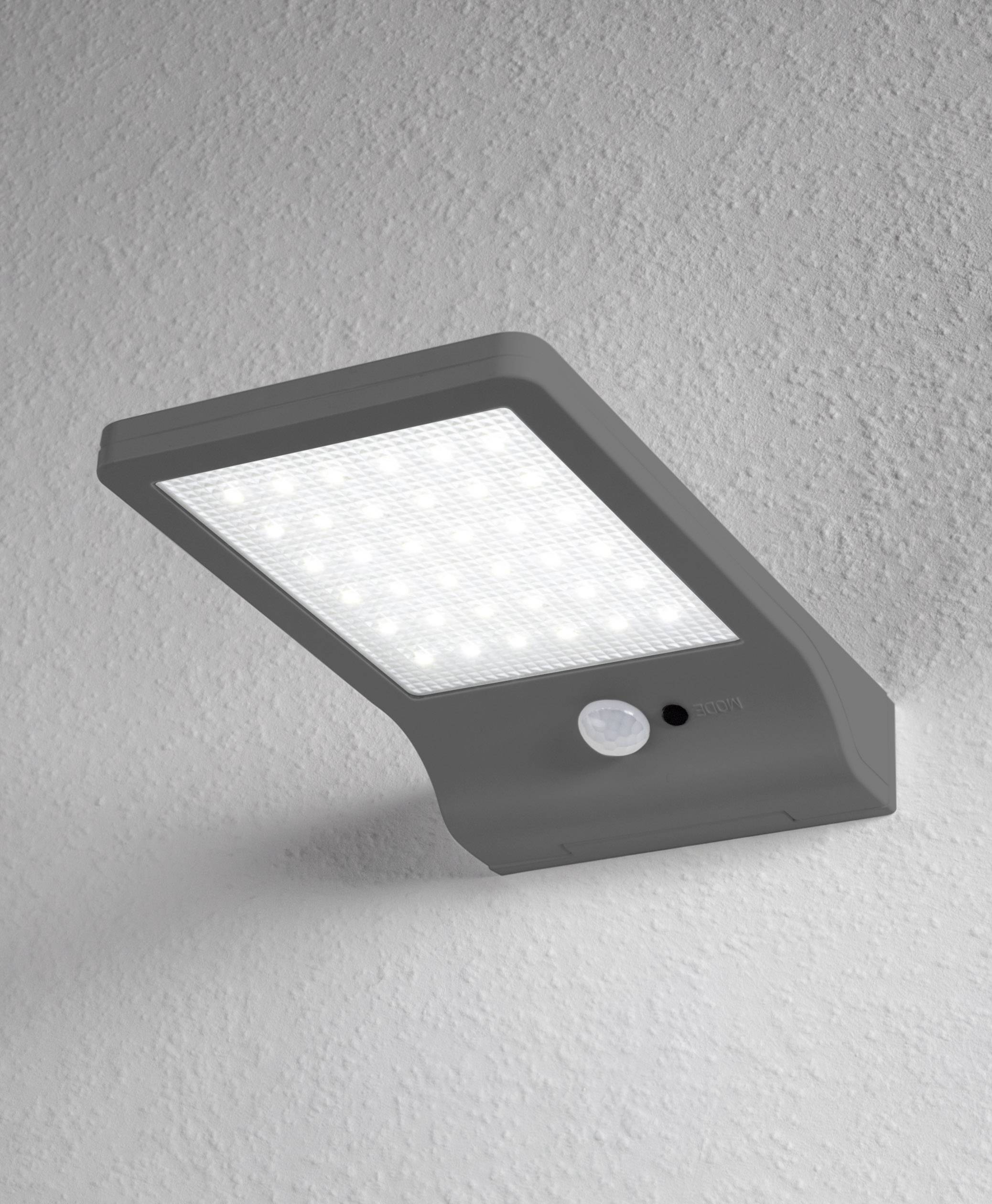 Applique solaire extérieure OSRAM 4058075126060 argent 1 pc(s) | Conrad.fr