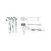 Paulmann YourLED ECO Comfort 70954 Ruban LED (Set complet) avec connecteur mâle 12 V 1 m blanc chaud Piece 1 pc(s)