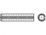 Goupilles de serrage DIN 1481 1.4310 (douilles de serrage), modèle lourd, dimensions : 2 x 5 (100 pièces)