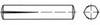 TOOLCRAFT TO-5378826 Goupille cannelée d'ajustage 4 mm acier inoxydable A1 100 pc(s)
