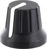 TRU COMPONENTS RK49009WS Tête de bouton rotatif avec marquage noir (Ø x H) 18.8 mm x 15.24 mm 1 pc(s)