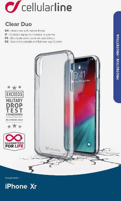 cellularline coque iphone xr