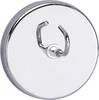 Maul Aimant (Ø x H) 52 mm x 31 mm rond, avec crochets argent 1 pc(s) 6155596