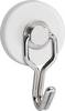 Maul Aimant (Ø x H) 35 mm x 53 mm rond, avec crochets blanc, argent 2 pc(s) 6155702