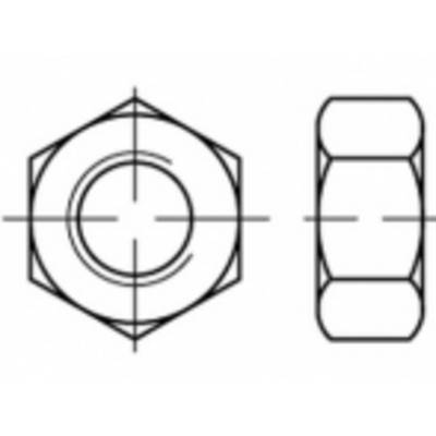 Dessin technique d'un écrou hexagonal présentant deux vues : vue de dessus et vue latérale permettant de visualiser le filetage intérieur.