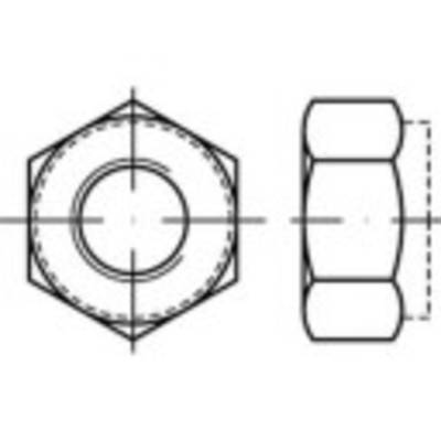TOOLCRAFT  TO-5430225 Écrou hexagonal M16    ISO 7040  acier étamé par galvanisation 100 pc(s)