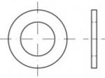 Rondelles plates ISO 7092 en laiton, petite série, produit de classe A, dimensions : 20 (50 pièces)