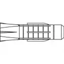 TOOLCRAFT TO-5455104 Cheville 71 mm 25 pc(s)