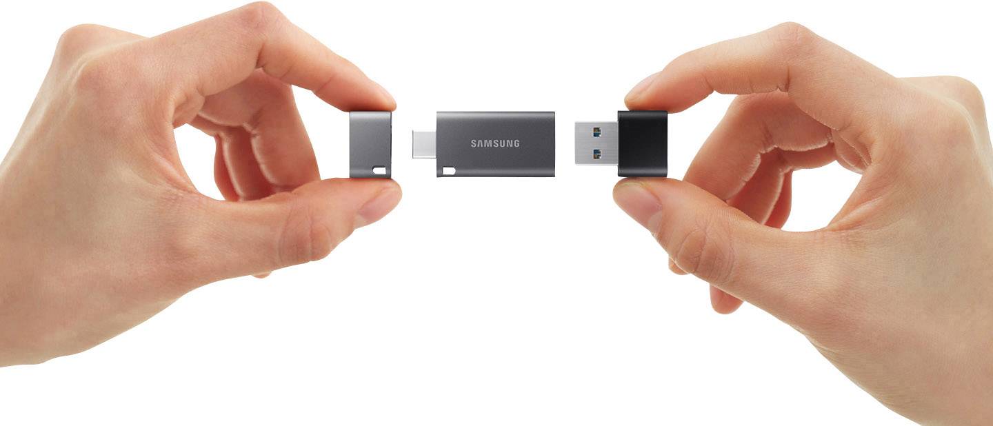 Clé USB Samsung DUO plus 64 Go USB 3.1/USB type C -1