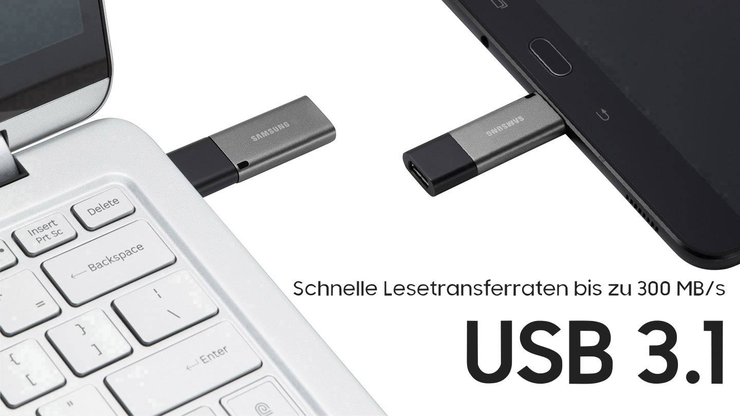 Clé USB Samsung DUO plus 64 Go USB 3.1/USB type C -2