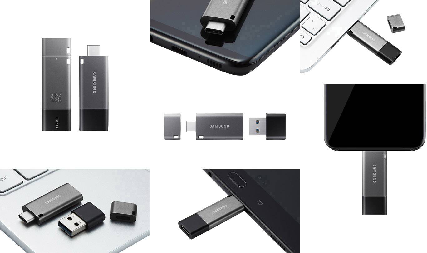 Clé USB Samsung DUO plus 64 Go USB 3.1/USB type C -11