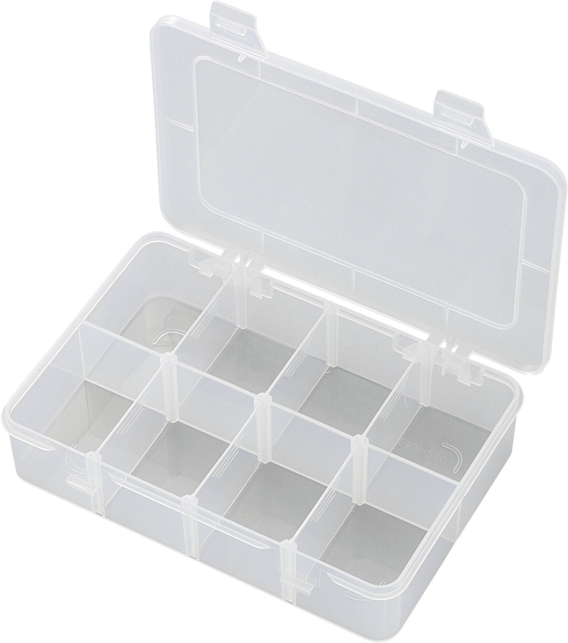 Mallette de rangement séparations variables TRU COMPONENTS EKB-210 1566601 (L x l x H) 185 x 133 x 42 mm Nombre de compa
