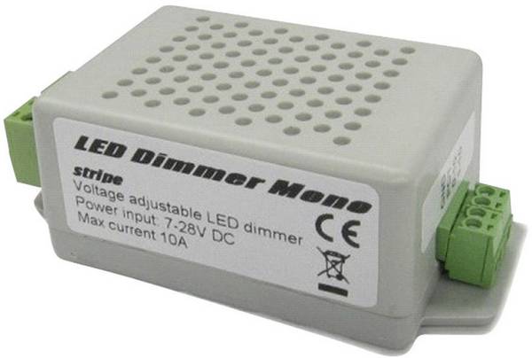 Variateur LED Tactile 12V TD01 Chrome - Pour Bandes LED Intérieur/Extérieur
