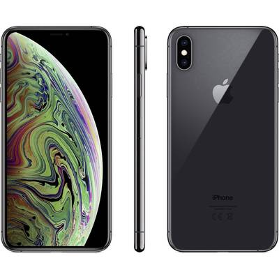 Apple iPhone XS Max 512 GB 6.5 pouces (16.5 cm)  iOS 12 12 Mill. pixel gris sidéral