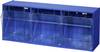 Allit 464410 Casier à tiroirs basculants VarioPlus ProFlip 3 empilable (l x H x P) 600 x 240 x 200 mm bleu, transparent 1 pc(s)