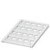 Phoenix Contact 0801504 UCT-EM (15X10) Marquage pour appareils Type de montage: à encliqueter Surface d'étiquetage: 10 x 15 mm blanc Nombre de marqueurs: 16 10 pc(s)