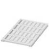 Phoenix Contact 0803481 UCT-EM (20X7) YE Marquage pour appareils Type de montage: à encliqueter Surface d'étiquetage: 7 x 20 mm jaune Nombre de marqueurs: 24 10 pc(s)