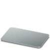 Phoenix Contact 0830509 EMLP-AL (27X18) Marquage pour appareils Type de montage: à coller Surface d'étiquetage: 18 x 27 mm aluminium Nombre de marqueurs: 1 90 pc(s)