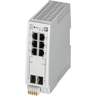 Commutateur Ethernet industriel Phoenix Contact FL SWITCH 2306-2SFP PN 1009222    1 pc(s)