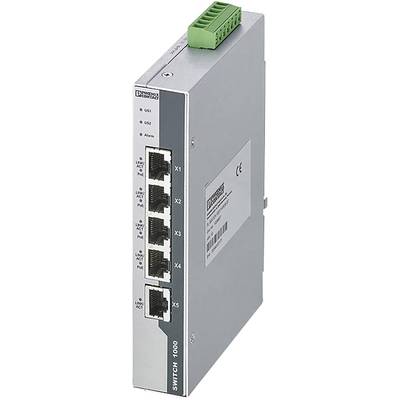 Commutateur Ethernet industriel Phoenix Contact FL SWITCH 1001T-4POE-GT 1026937    1 pc(s)