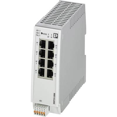 Commutateur Ethernet industriel Phoenix Contact FL SWITCH 2208 PN 1044024    1 pc(s)