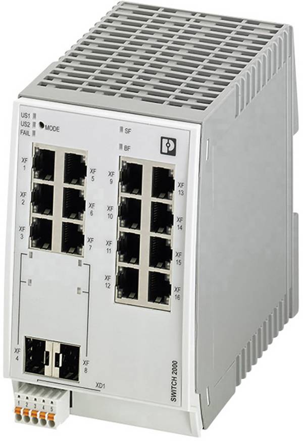 Commutateur Ethernet industriel Phoenix Contact FL SWITCH 2216 2702904    1 pc(s)
