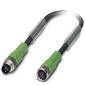 Câble de raccordement M8 Phoenix Contact SAC-3P-M 8MS/ 3,0-PVC/M 8FS 1415880 Femelle 3.00 m Nombre de pôles: 3 1 pc(s) P