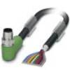 Connecteur confectionné pour capteurs/actionneurs M12 SPEEDCON Phoenix Contact SAC-12P-MR/10,0-35T SH SCO 1430116 Femelle 10.00 m Nombre de pôles: 12 1 pc(s)
