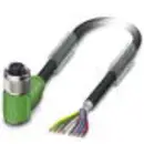 Câble de raccordement M12 Phoenix Contact SAC-8P- 3,0-PUR/M12FR SH 1522927 3.00 m Nombre de pôles: 8 1 pc(s) Piece