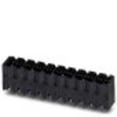 Un connecteur électrique noir rectangulaire avec plusieurs broches, adapté aux projets électroniques et aux connexions.