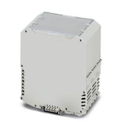 Un boîtier électronique modulaire avec des fentes de ventilation, adapté à la protection des circuits et des composants électroniques.