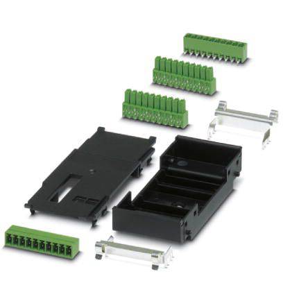 Phoenix Contact ME PLC 40 BUS 10/10 KIT BK Connecteur bus sur profilé Polyamide 10 pc(s)