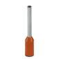 Embout simple d'extrémité de câble Phoenix Contact AI 0,5 -10 OG 3241126 0.5 mm² x 10 mm partiellement isolé orange 500 pc(s)