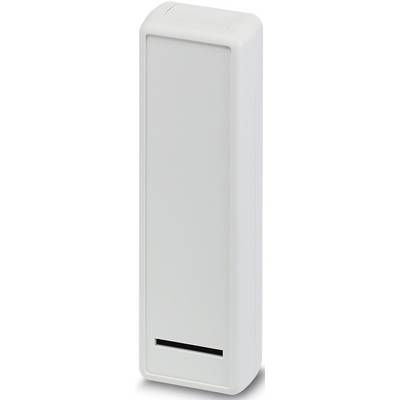 Un appareil simple, blanc et rectangulaire avec une fine fente sur la face inférieure, probablement un lecteur de cartes.