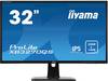 Iiyama ProLite XB3270QS Moniteur LED 81.3 cm (32 pouces) CEE G (A - G);2560 x 1440 pixelsWQHD4 msDisplayPort, DVI, HDMI™, prise casqueIPS LED