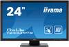 Iiyama ProLite T2453MTS Moniteur LED 61 cm (24 pouces) CEE E (A - G);1920 x 1080 pixelsFull HD4 msDVI, HDMI™, USB, VGA, Audio-Line-outVA LED