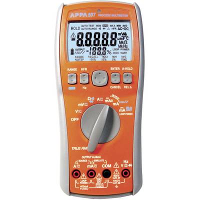 Cosinus Messtechnik Appa 507 Multimètre numérique CAT III 1000 V, CAT IV 600 V Affichage (nombre de points): 50000-0