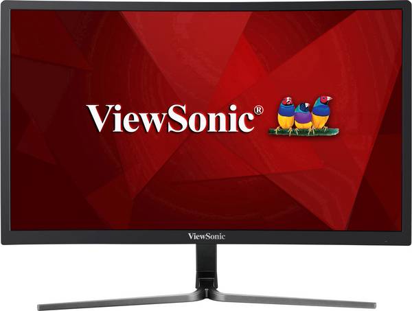 Moniteur LCD Viewsonic VX2458-C-MHD  CEE F (A - G) 61 cm 24 pouces  1920 x 1080 pixels 16:9 1 ms HDMI™, DisplayPort, DVI, casque (jack 3,5 mm) VA LCD