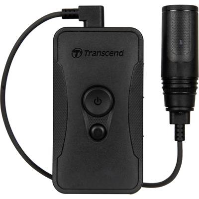 Transcend DrivePro Body 60 Bodycam Full HD, mémoire interne, protégé contre les projections d'eau, protégé contre la pou