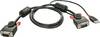 LINDY KVM system cable KVM Switch Combo Series USB 1m HD15M - HD15M+USB-AM 2m