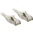 LINDY 45590 RJ45 Câble réseau, câble patch CAT 6 S/FTP 30.00 m gris avec cliquet d'encastrement 1 pc(s)