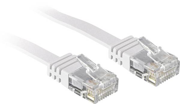 <br>  LINDY<br>  47503<br>  RJ45<br>  Câble réseau, câble patch<br>  CAT 6<br>  U/UTP<br>  3.00 m<br>  blanc<br>  avec cliquet d'encastrement<br>  1 pc(s)<br>